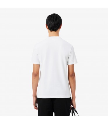 Tee shirt mc lacoste 001-blanc