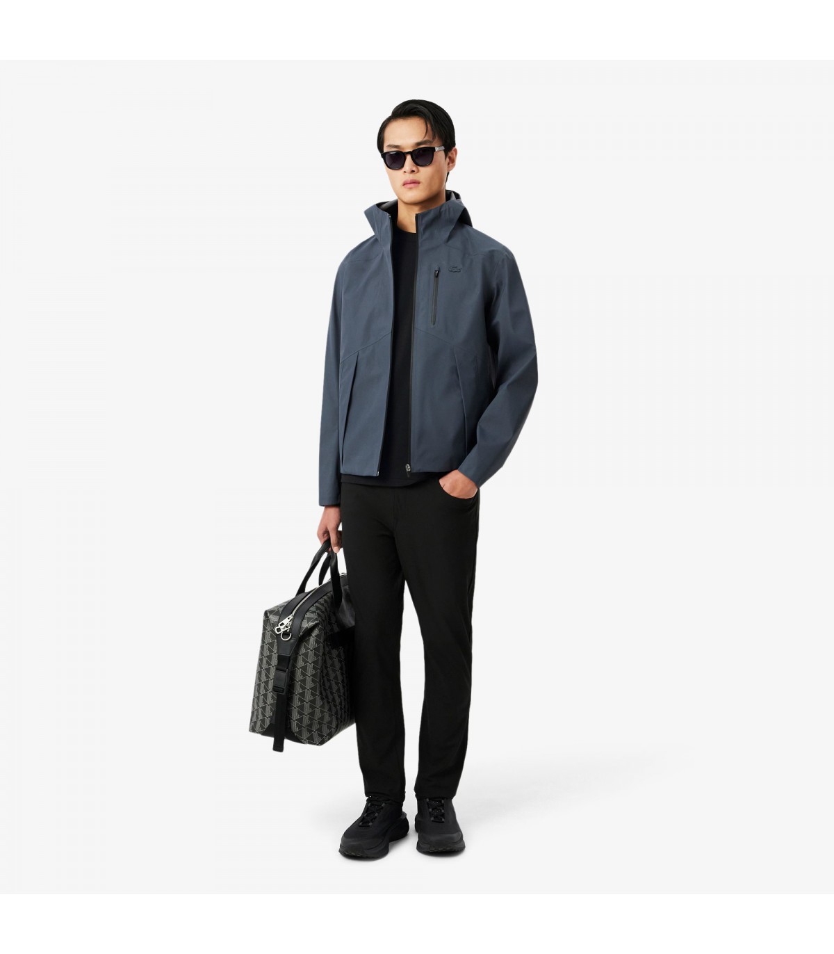 Tee shirt mc lacoste 031-noir