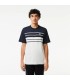 Tee shirt mc lacoste ga3-farine/abime