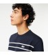 Tee shirt mc lacoste ga3-farine/abime