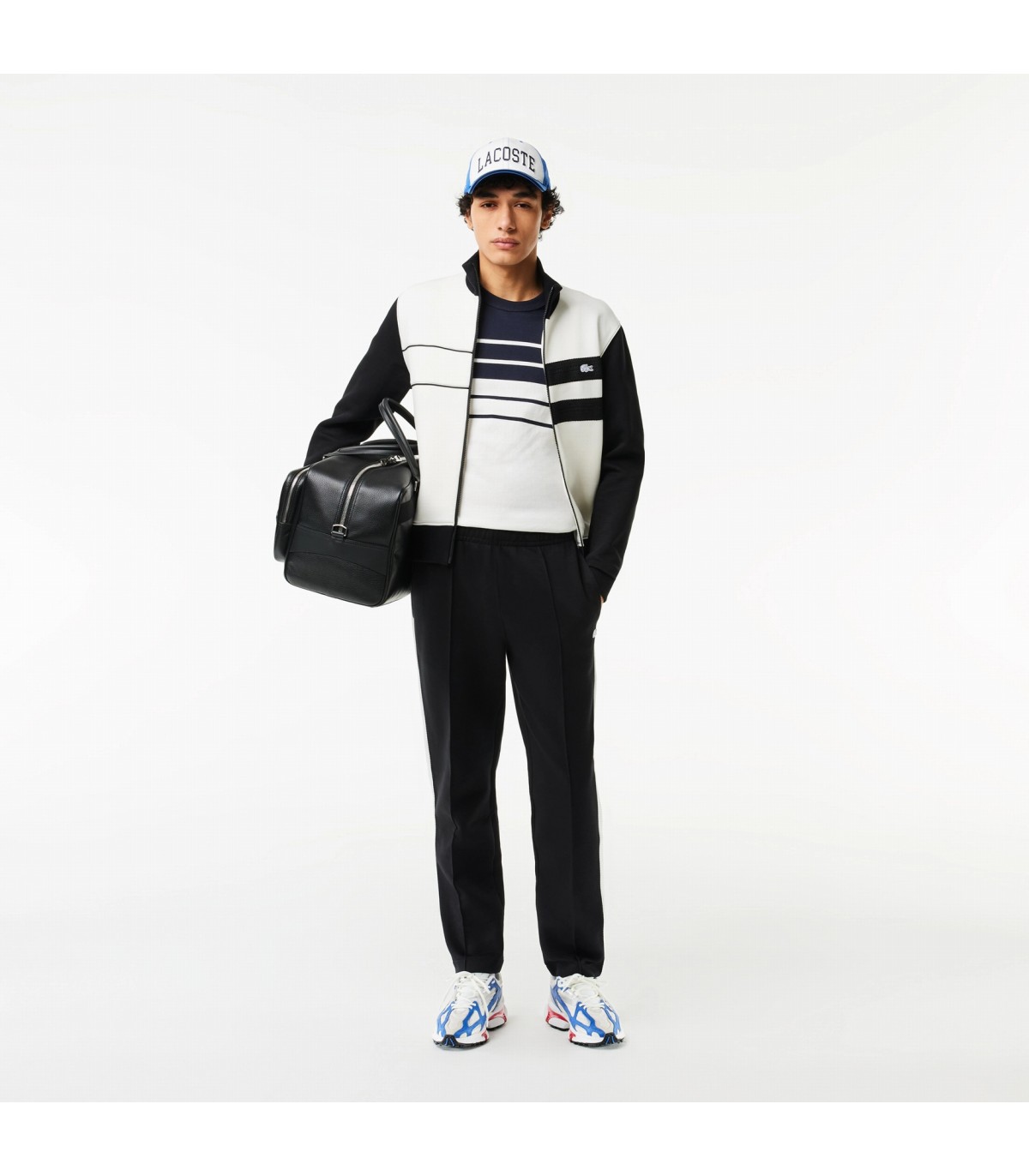 Tee shirt mc lacoste ga3-farine/abime