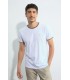 Tee shirt mc benson & cherry blanc