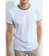 Tee shirt mc benson & cherry blanc