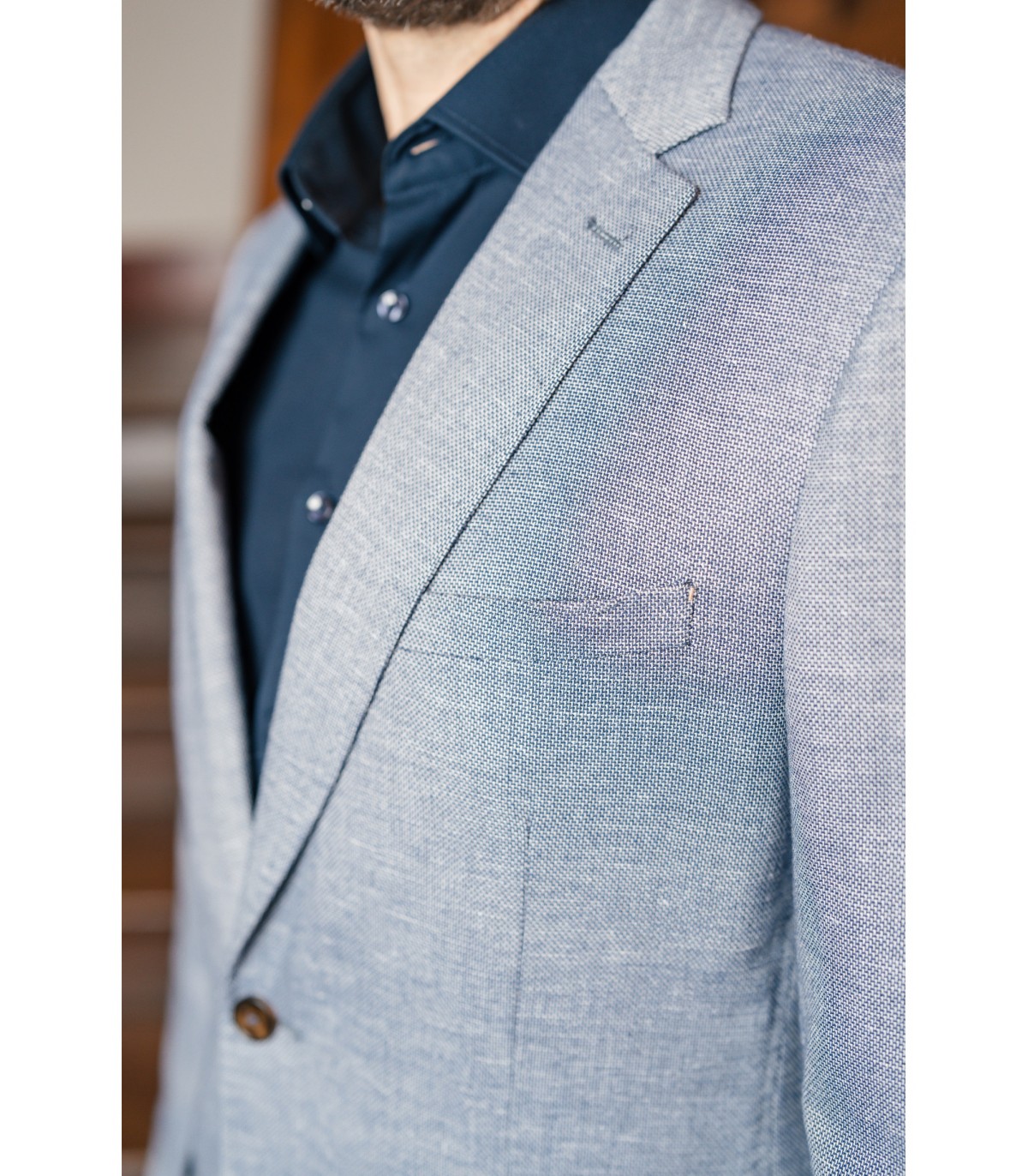 Veste hafnium c6050bleu