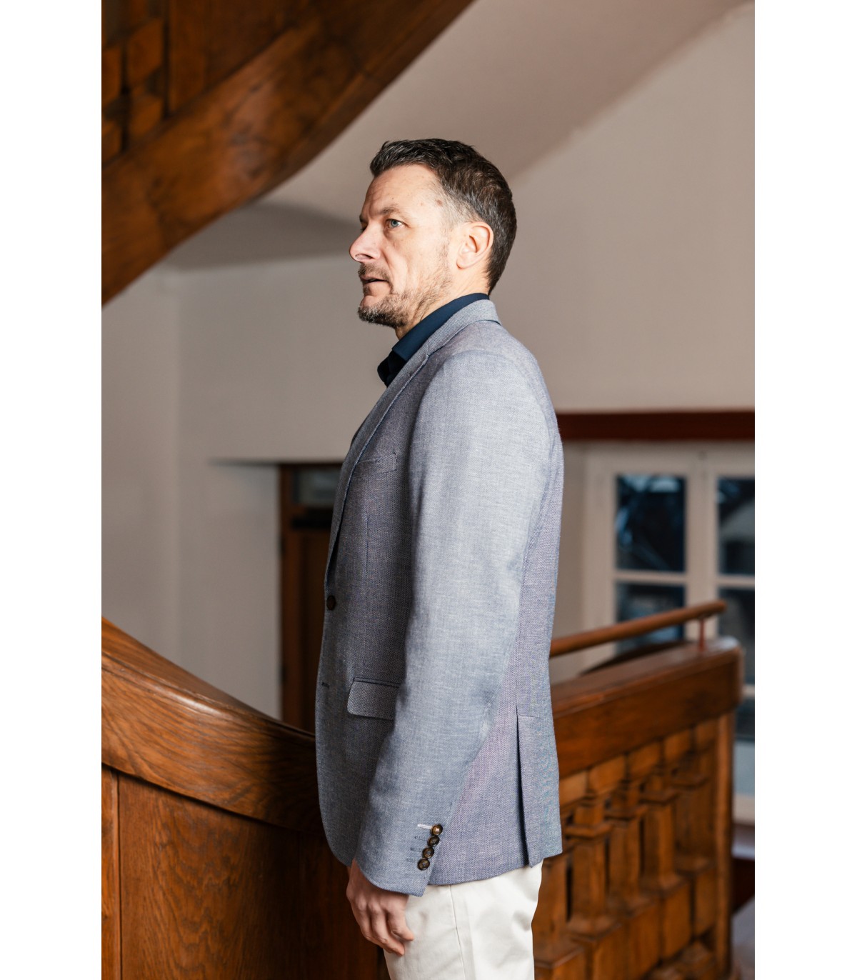 Veste hafnium c6050bleu