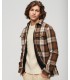 Chemise ml superdry 9yzbrown