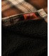 Chemise ml superdry 9yzbrown