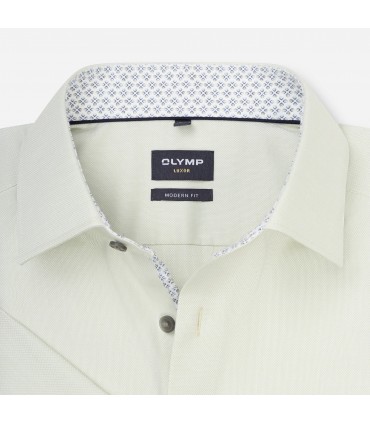 Chemise mc uni olymp 40vert