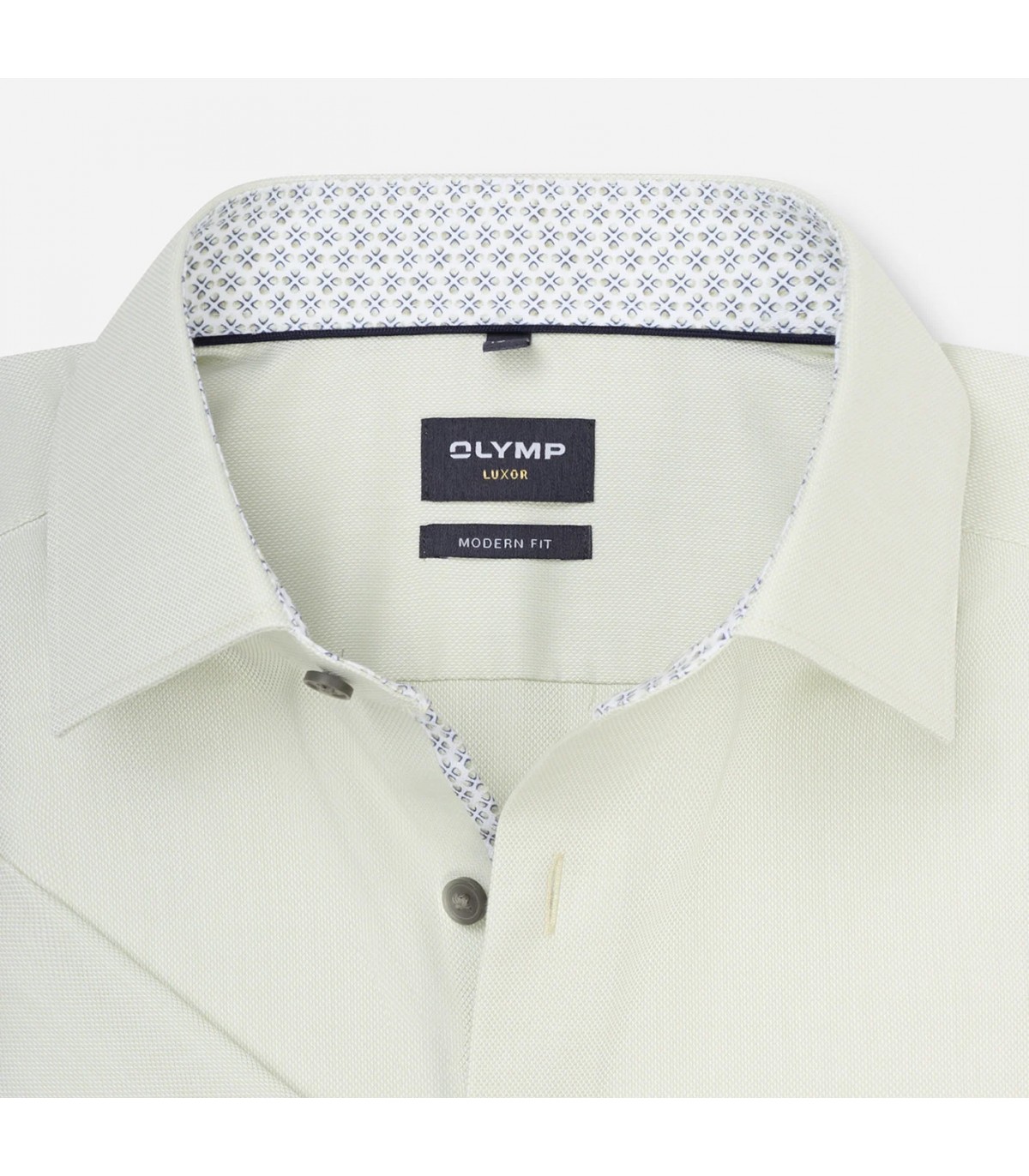 Chemise mc uni olymp 40vert