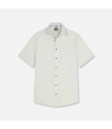 Chemise mc uni olymp 40vert