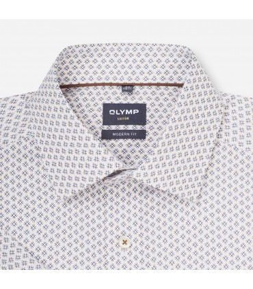 Chemise mc fantaisie olymp 22beige