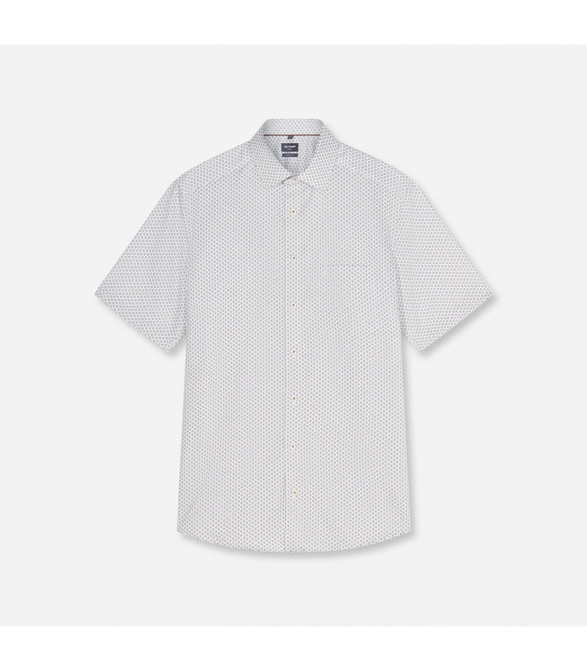 Chemise mc fantaisie olymp 22beige