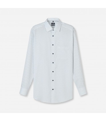 Chemise ml fantaisie olymp 00blanc