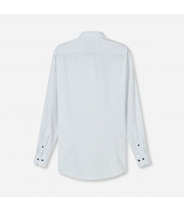 Chemise ml fantaisie olymp 00blanc