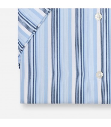 Chemise mc fantaisie olymp 11bleu