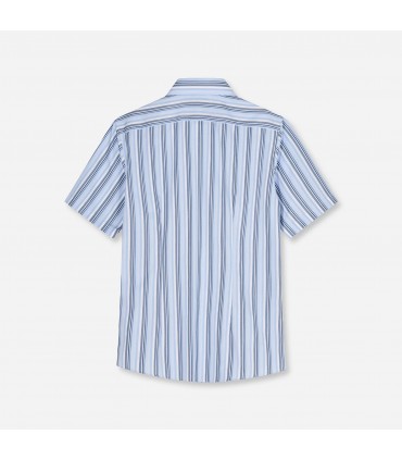Chemise mc fantaisie olymp 11bleu
