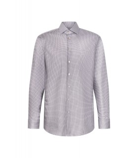 Chemise ml fantaisie seidensticker 05beige