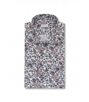Chemise ml fantaisie seidensticker 77olive