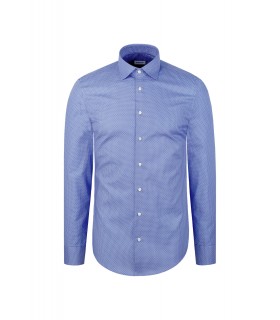 Chemise ml fantaisie seidensticker 14midblue