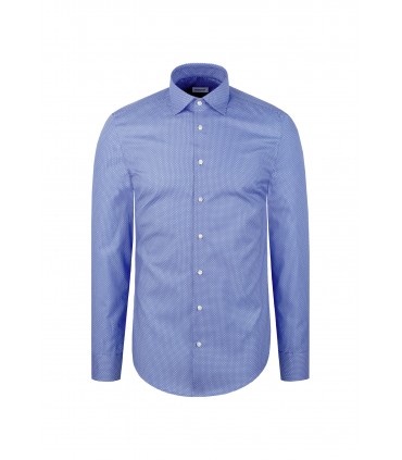 Chemise ml fantaisie seidensticker 14midblue