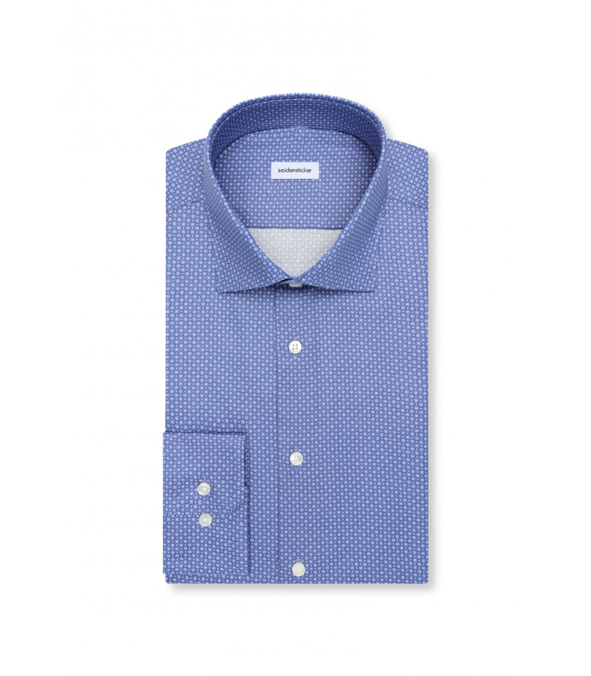 Chemise ml fantaisie seidensticker 14midblue