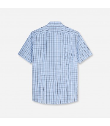 Chemise mc fantaisie olymp 11bleu