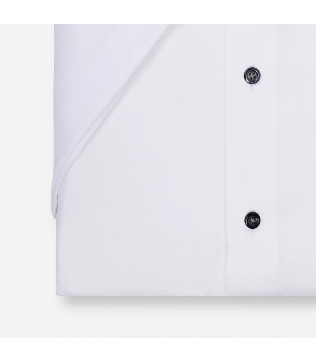 Chemise mc uni olymp 00blanc