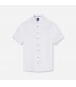 Chemise mc uni olymp 00blanc