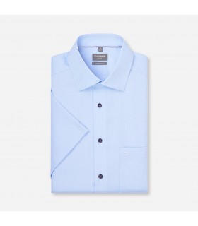 Chemise mc uni olymp 11ciel