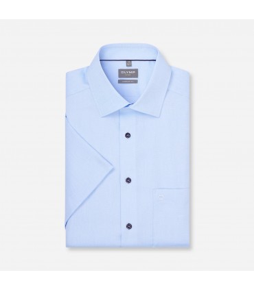 Chemise mc uni olymp 11ciel