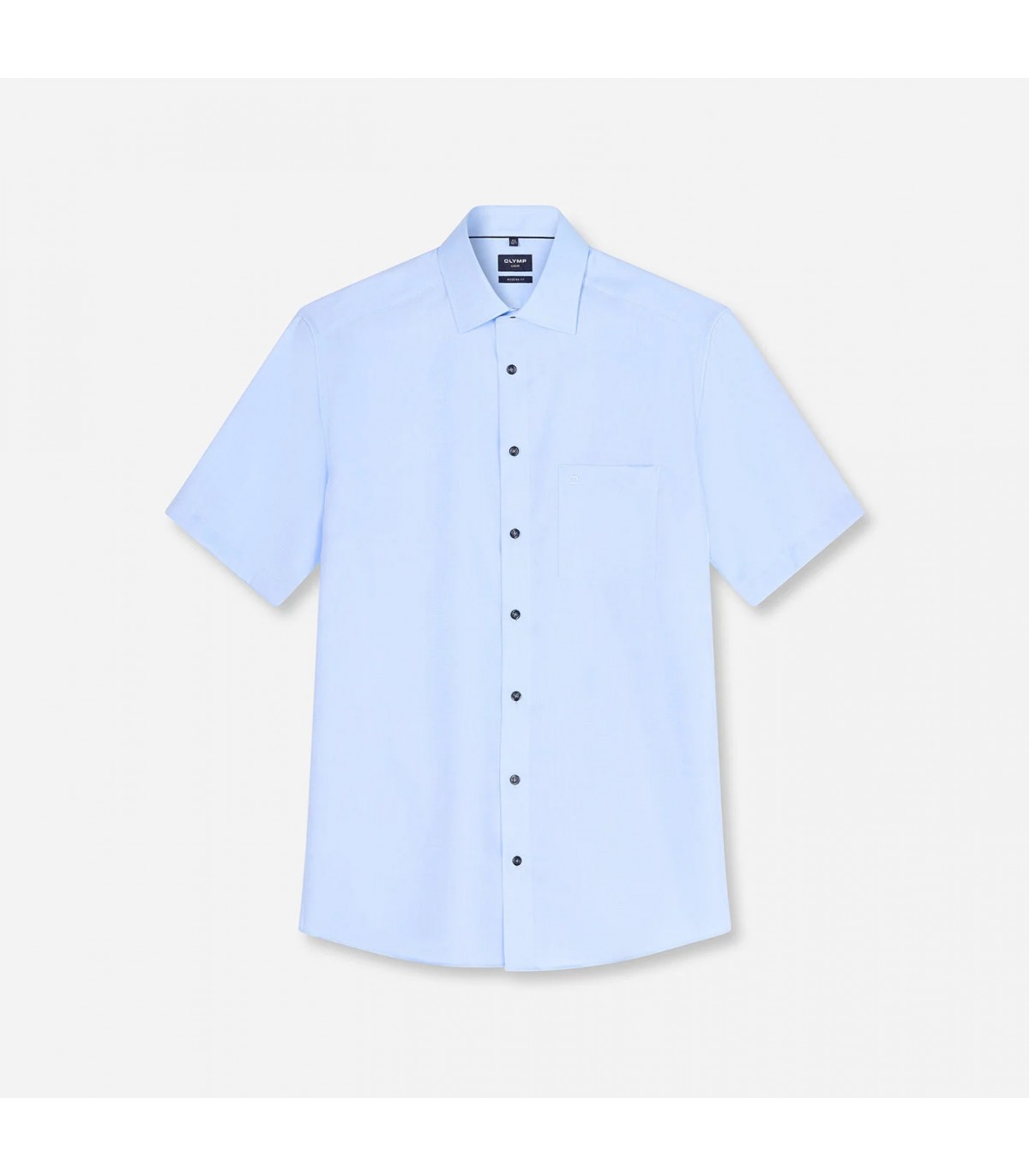 Chemise mc uni olymp 11ciel