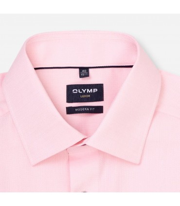 Chemise mc uni olymp 31rose