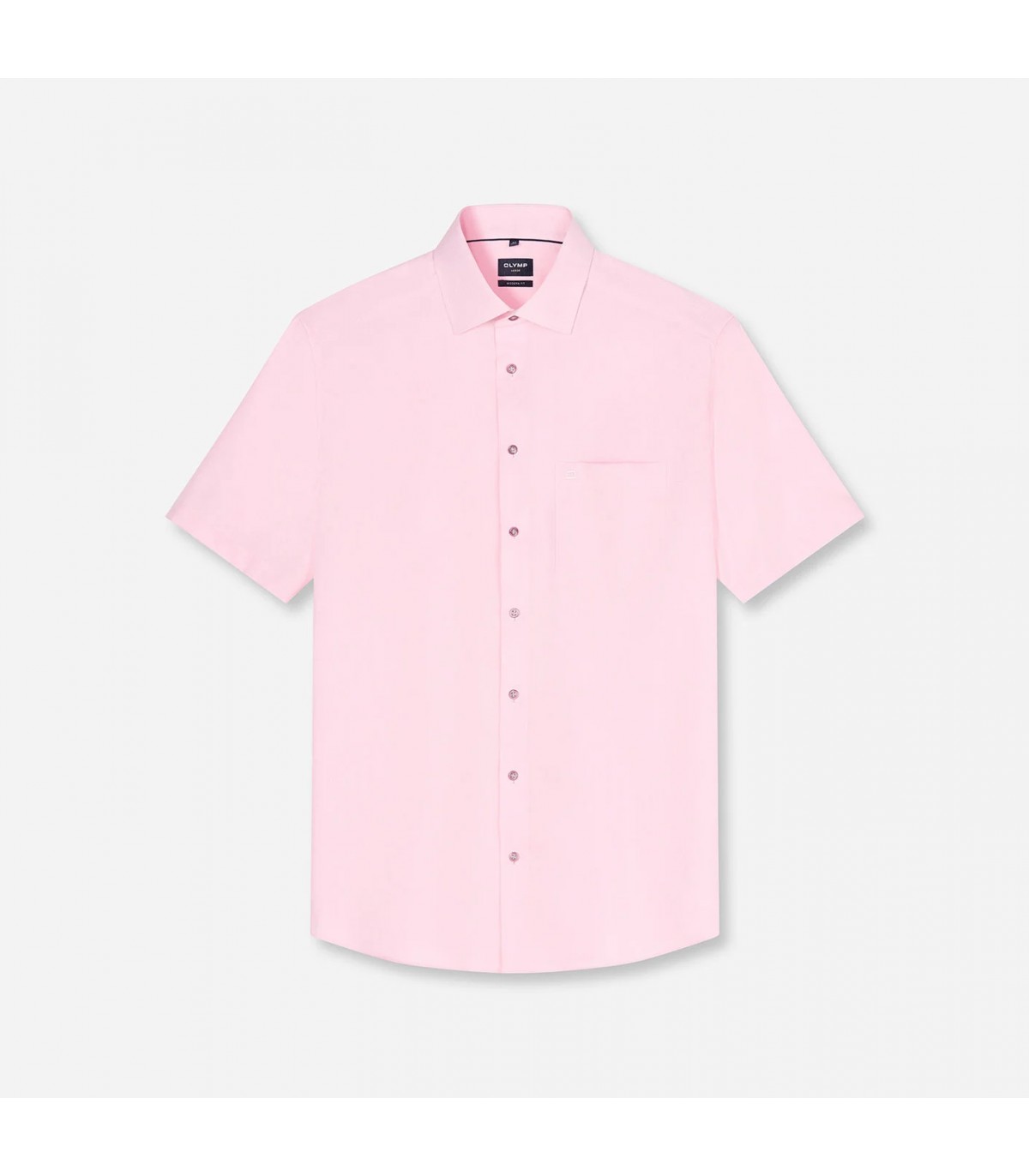 Chemise mc uni olymp 31rose