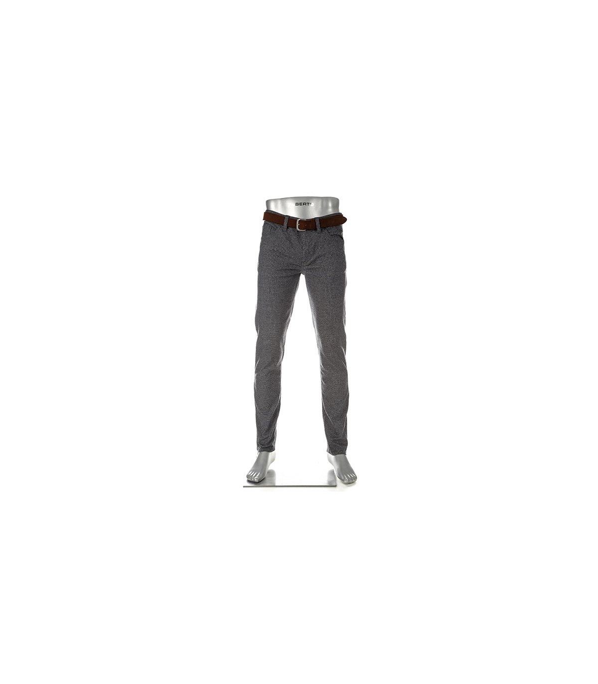 Pantalon chino alberto 088gris