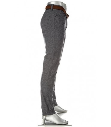 Pantalon chino alberto 088gris