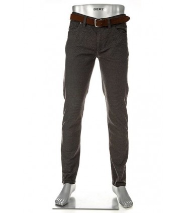 Pantalon chino alberto 089noir