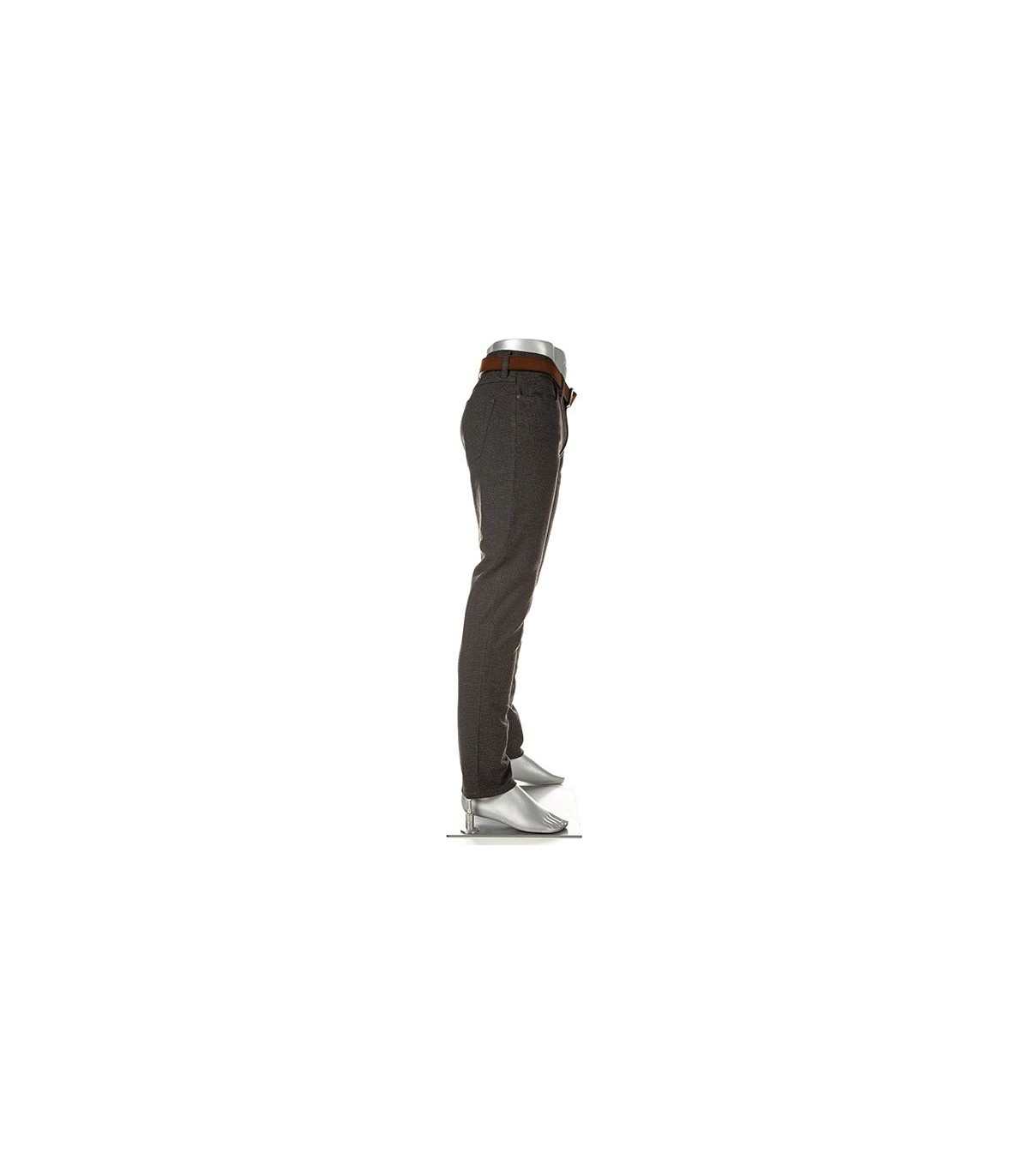 Pantalon chino alberto 089noir