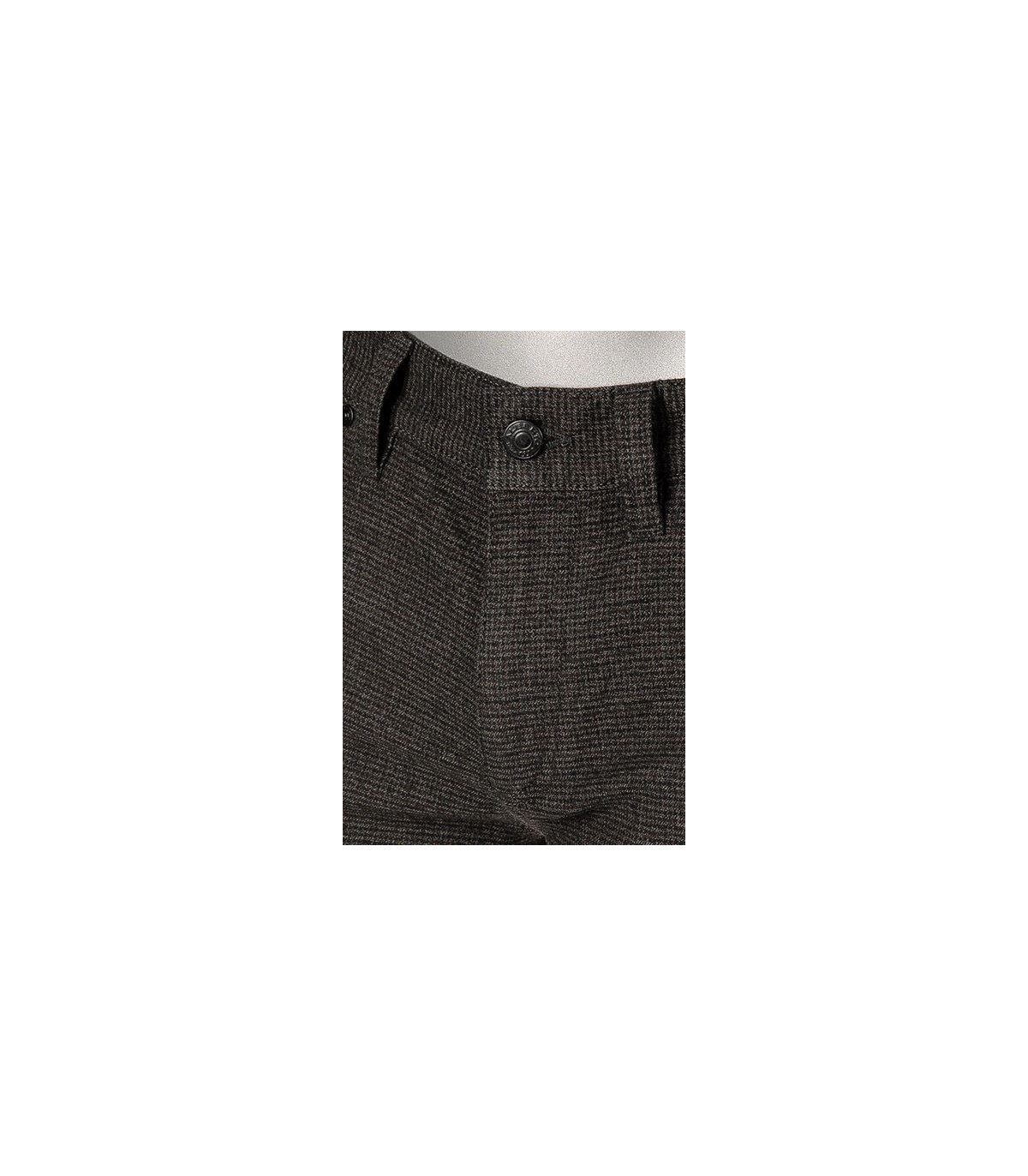 Pantalon chino alberto 089noir