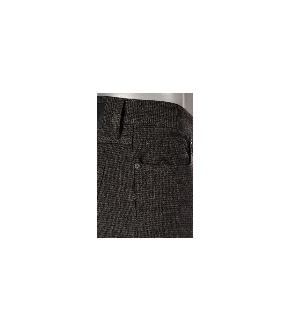 Pantalon chino alberto 089noir