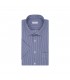Chemise mc fantaisie seidensticker 15bleu