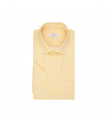 Chemise mc fantaisie seidensticker 62jaune