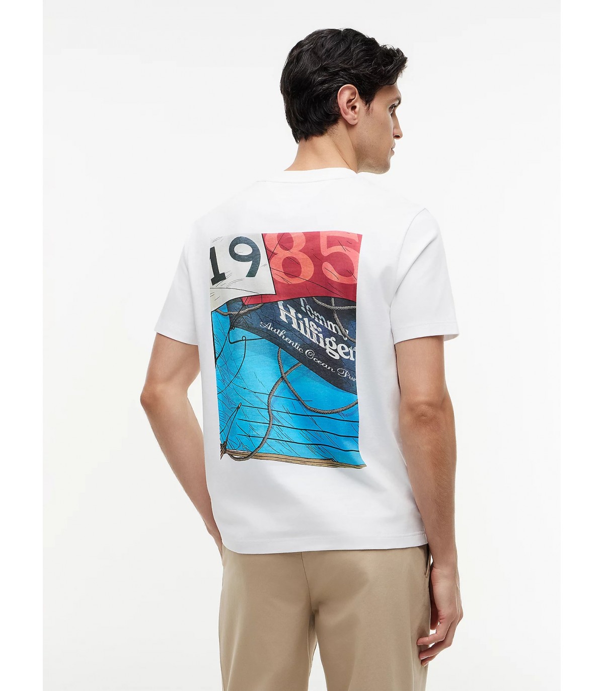 Tee shirt mc tommy menswear ybrwhite