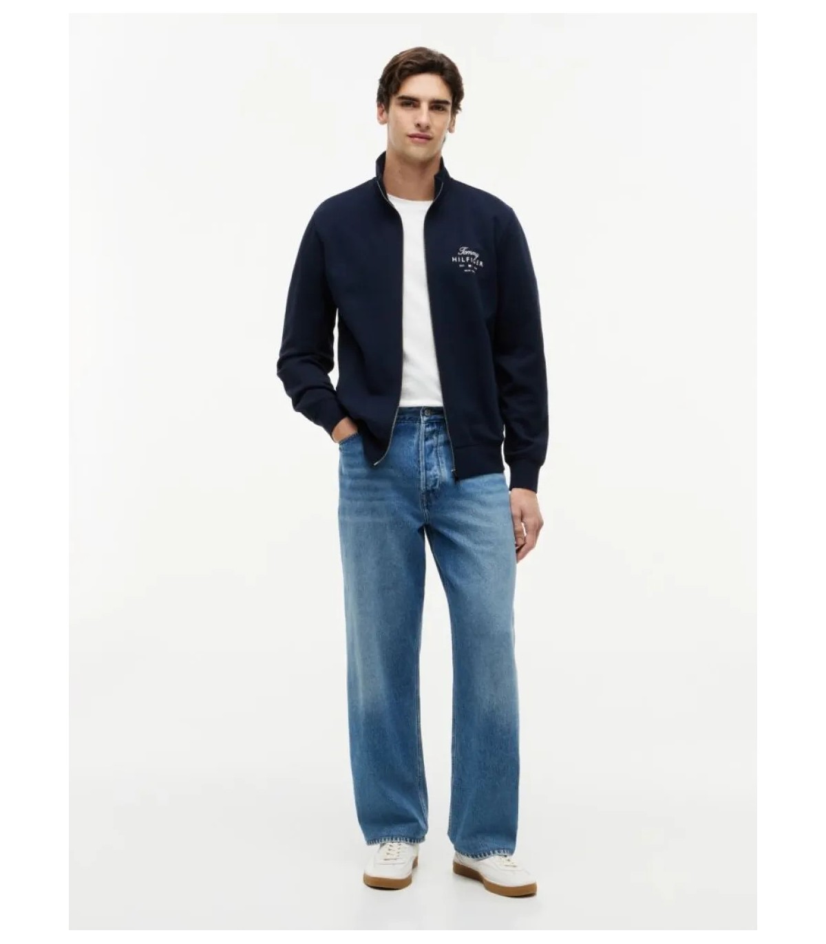 Gilet zippe tommy menswear dw5desertsky