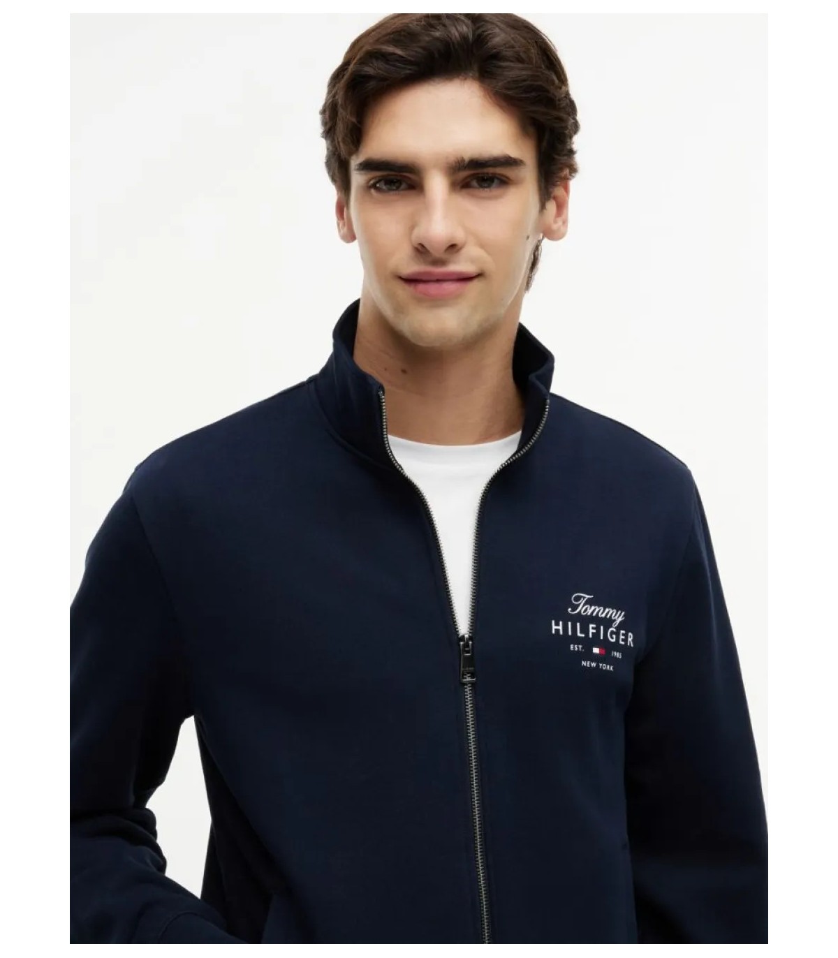 Gilet zippe tommy menswear dw5desertsky