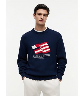 Sweat col rond tommy menswear dccnavy