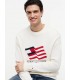 Sweat col rond tommy menswear z00ivory