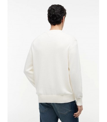 Sweat col rond tommy menswear z00ivory