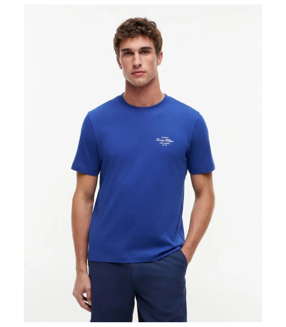 Tee shirt mc tommy menswear c6zblue