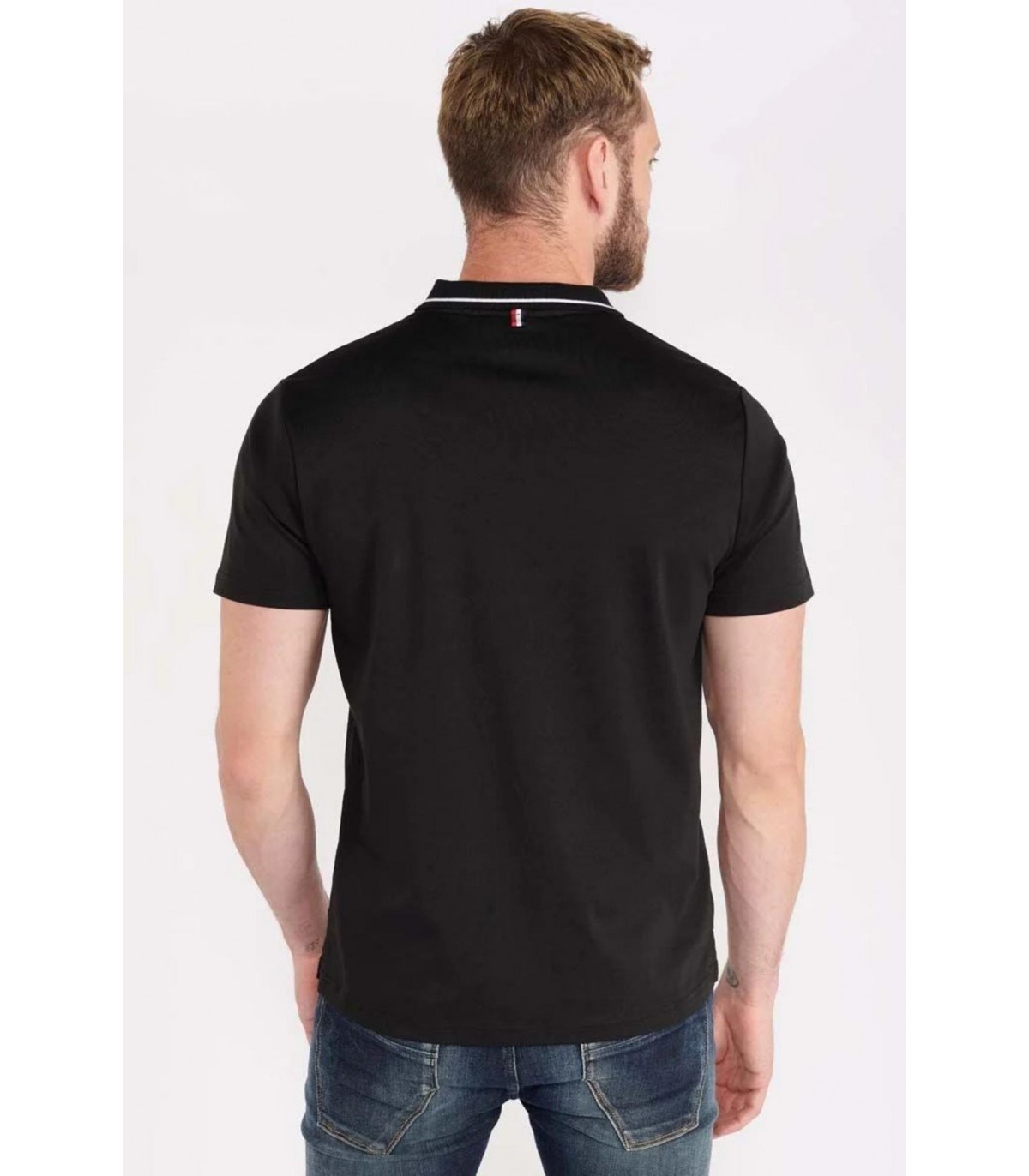 Polo mc tps cerises 0001black