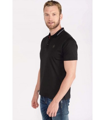 Polo mc tps cerises 0001black